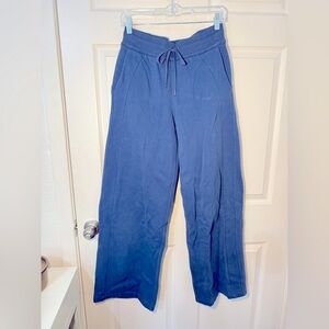 Lululemon Scuba Mid-Rise Wide-Leg Pant Pitch Blue Size 6